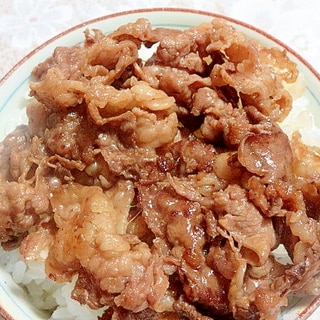 中華風牛丼